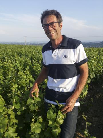 Jen-Marc Burgaud in the Côte du Py